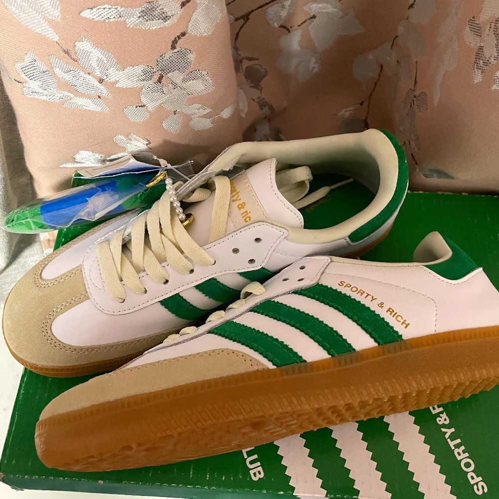 SPORTY & RICH x adidas originals SambaOG